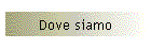 Dove siamo